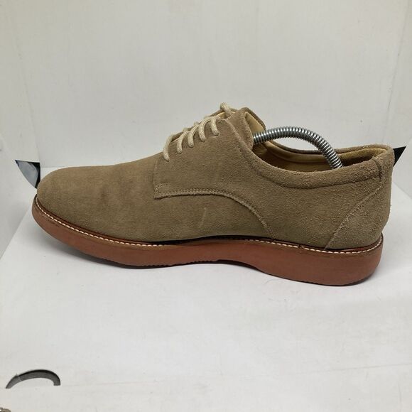 Samuel Hubbard Bucks Shoes Mens Size 9.5 Sand Nubuck Vibram Casual Sneakers